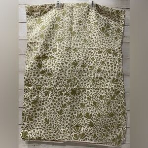 Threshold Sage Green & Beige Floral Pillow Shams Standard 26” X 20”